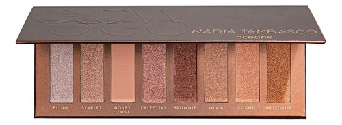 Paleta De Sombras Nádia Tambasco By Océane - Glow To Go Cor da sombra Várias