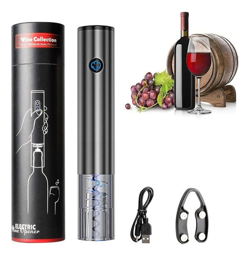 One Touch - Abridor De Botellas De Vino, Recargable, Automát