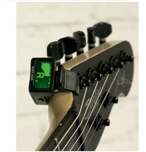 Afinador Fijo Clip Cromatico Cherub Wst-530 Pinza Guitarra