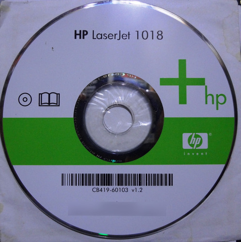 Cd - Intalacion Original Hp Laserjet 1018 - 5$