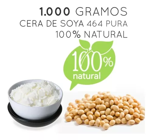 CERA DE SOJA PAQUETE DE 1 KG