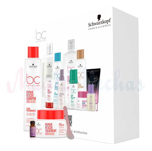 Kit Bonacure Repair Shampoo + Mascarill - mL a $179