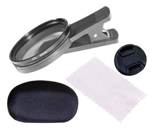 Lente De Cámara De Teléfono Cpl De 52 Mm, Accesorios De