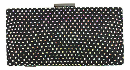 Bolsa De Fiesta Noche Elegante Crossbody Clutch Grace Lg044 Color Negro - Bk Diseño De La Tela Lgf-009