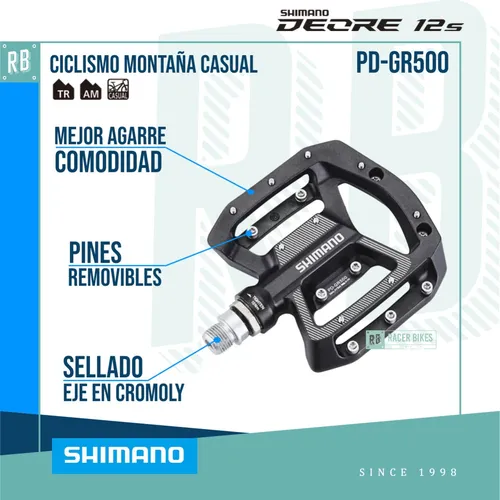 PEDALES SHIMANO PD-GR500 - Bicio tienda - taller de bicicletas