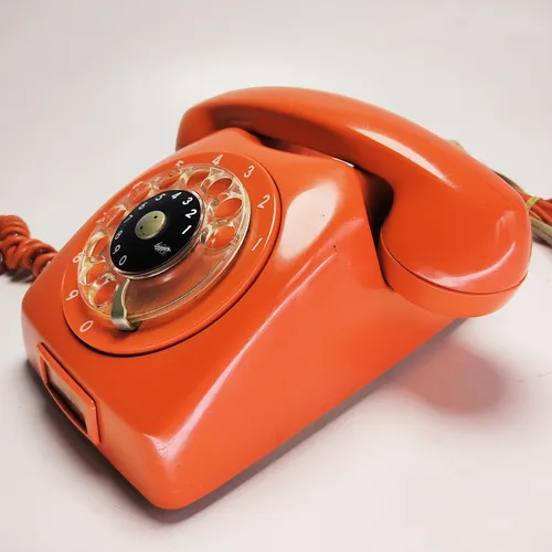 Teléfono Años 70 De Disco, Línea De Tono, Original Ericsson (Usado)
