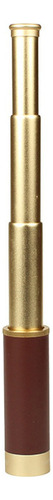 Telescopio E Brass 25x30, Catalejo Con Zoom Y Plegable H 440