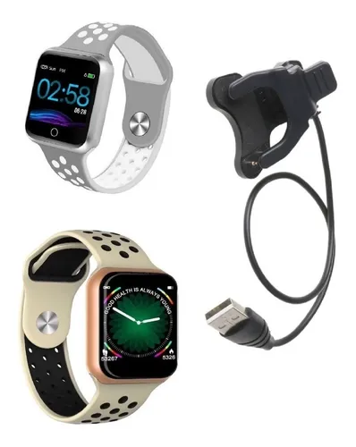 Cargador Smartwatch Hw12 Hw16 F8 Plus B57 2 Pinos 4 mm Color