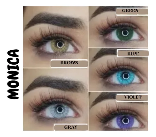 Lentes De Contacto Color Meetone Aurora Nueva Linea Monica