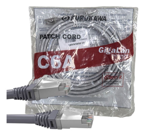 Patch Cord Cat6a Furukawa 5m Giglan Augmented 10giga .