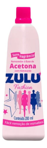 Removedor De Esmaltes Zulu Fashion 200ml