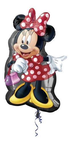 Globo Minnie Mouse Roja Cuerpo Completo Fig Met Jumbo Fiesta