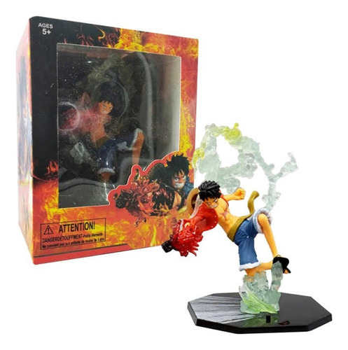 Figura Luffy Red Hawk One Piece Mecent Mall Colección