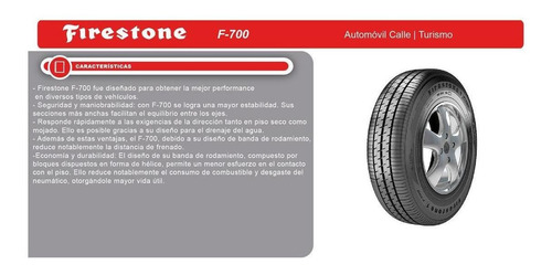 Combo X 2 Firestone 185/65 R14 86t F-700 Ar