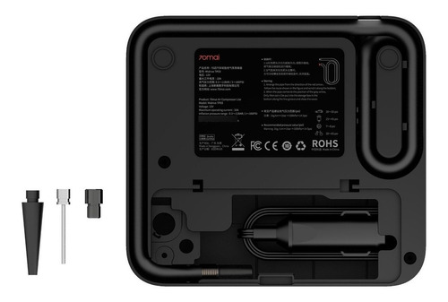 Imagen 3 de 5 de Compresor Inflador 12v Compacto 70mai Auto Pickup Bici Moto