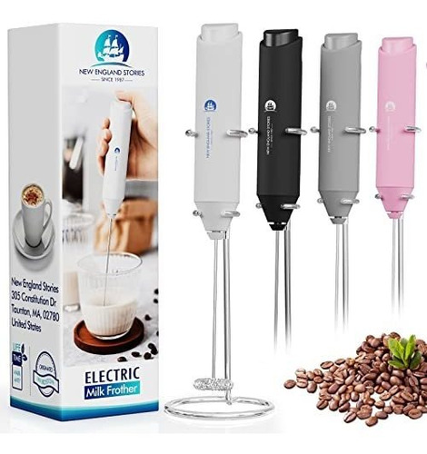 Leche Eléctrica Frother Handheld, Batería De Batidor Fvv9 4