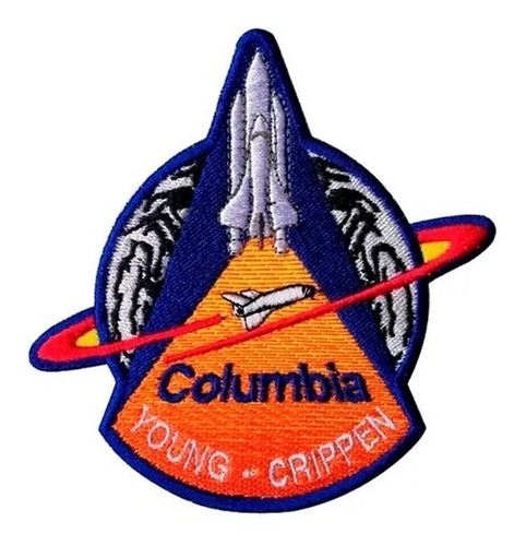 Transbordador Espacial Columbia Space Shuttle Parche Bordado