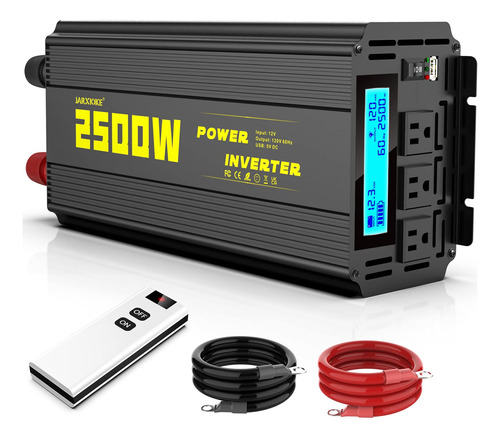 Inversor Corriente Onda Sinusoidal Modificada 2500 Vatio 12