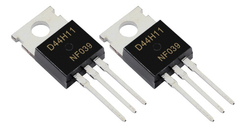 ((( 2 Peças ))) Transistor D44h11g D 44h11 G To220 Novo