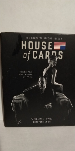 House Of Cards Season 2 Import Tv Show Kevin Spacey Blu Ray