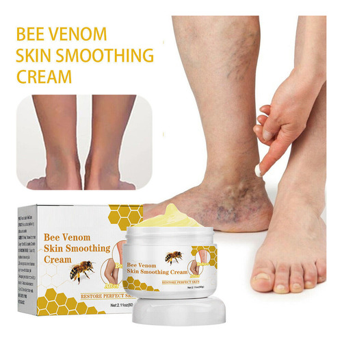 Crema Reparadora De Venas Varico Con Veneno De Abeja.2pc