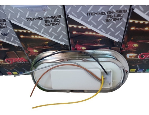 Faro Mica Recta/ovalado 26 Led Camion Cavas Autobuses Gruas