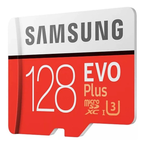 Cartão Samsung Micro Sd Evo Plus 128gb Gopro Hero 7 6 5 4 3