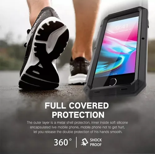Funda Armor De Protección Completa For iPhone