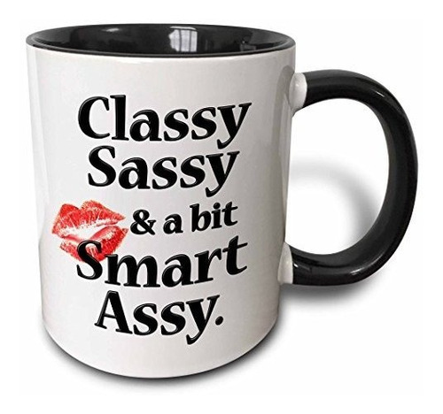 Taza De Dos Tonos Amandir Classy Sassy And A Bit Smart Assy,