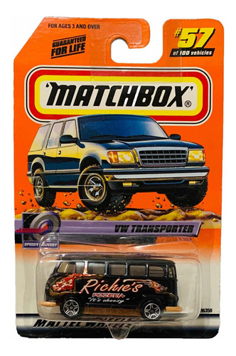 Matchbox Vintage 1999 Volkswagen Transporter Richies Pizza