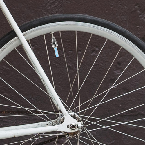 6 Luces Led De Siete Colores Para Ruedas De Bicicleta, Neumá