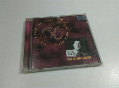 Cd Jose Alfredo Jimenez-sony Music México 50 Años 1947-1997 