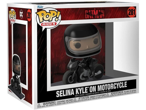 Funko Pop Dc Heroes The Batman Movie Selina Kyle Motorcycle