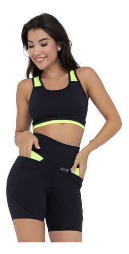 Top Basic Neon Fitnez® - Cor Verde