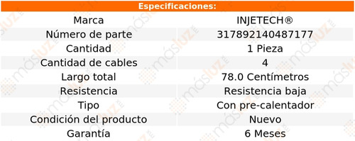 1- Sensor Oxígeno Astra 2.4l 4 Cil 2004/2006 Injetech