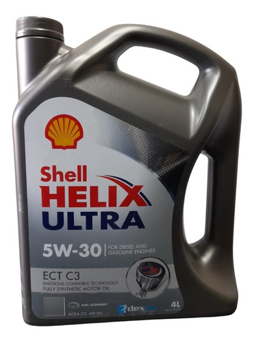 Aceite 5w30 Shell Helix Ultra Ect C3 Dpf Sn / 4lts. 