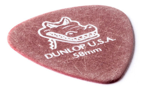 Uñetas Jim Dunlop 417r 0.58 Gator Grip Bolsa X72u