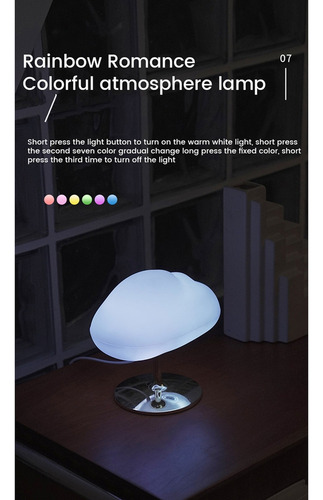 . Humidificador Colorido Con Luces Nocturnas Led, Portátil,