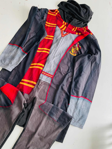 Pijama Disfraz Mameluco Harry Potter Gryffindor Hombre Large