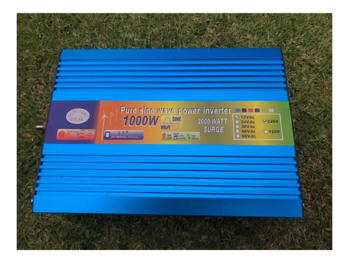 Imagen 3 de 4 de Inversor De Voltaje 12v/24v A 220v 1000w Solar City