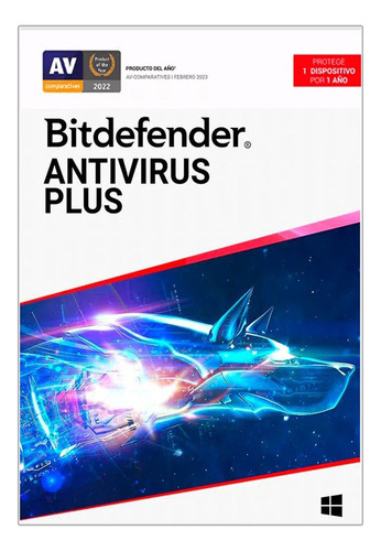 Antivirus Bitdefender Plus 1 Pc 1 Año, Tarjeta Digital