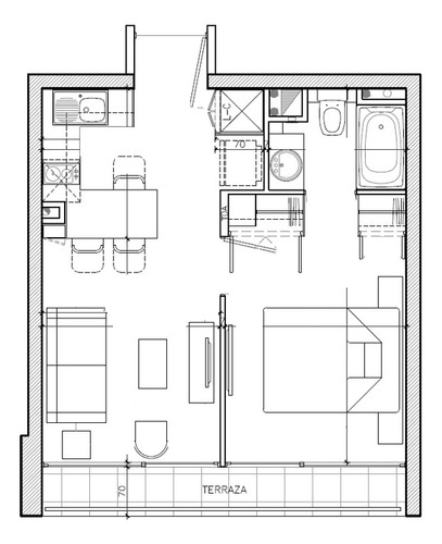 Edificio Home Inclusive Independencia Vista Norte Piso 19