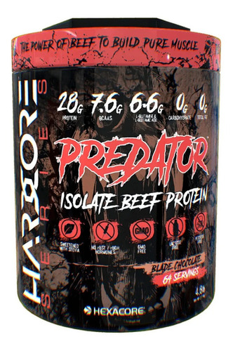 Proteina Isolate Carne Beef Predator 4.8lb Envio Gratis