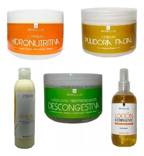 Kit Facial Nutritivo Con Emulsion De Zanahoria - Biobellus
