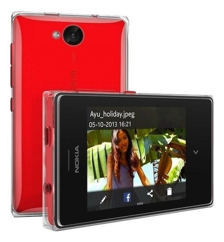 Nokia Asha 503 5 MB rojo 128 MB RAM