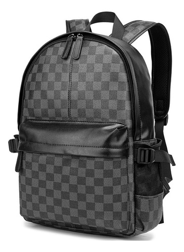 Mochila De Moda Escolar P/hombre Dama Viaje Casual De Cuero