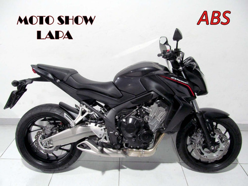 Imagem 1 de 8 de Honda Cb 650f Abs 2015 Preta