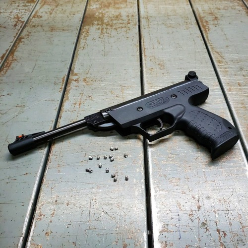 Imagen 6 de 10 de Pistola Aire Comprimido Krico Calibre 4.5 Mm + 200 Balines
