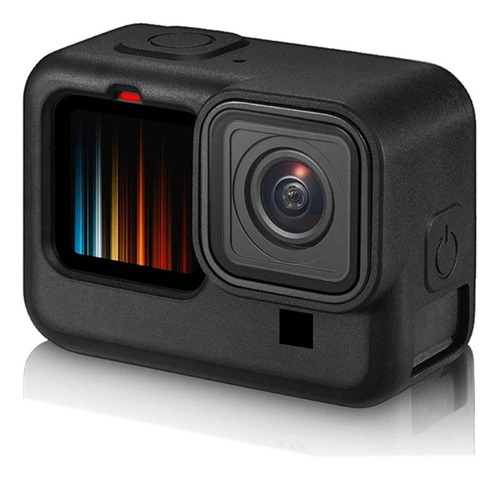 Imagen 3 de 8 de Case Silicona Gopro Hero 11 + Kit Protectores De Pantalla