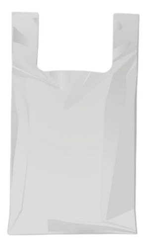 Bolsas Plasticas Con Asa Tipo Camiseta 2 Kg (200 Unidades)